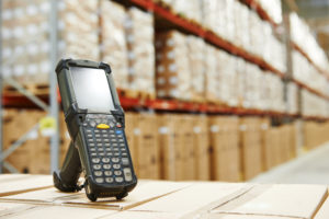 ERP software in a manufacturing or distribution center