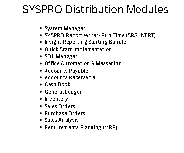 Distribution Modules